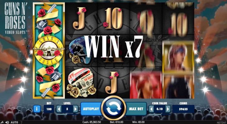 guns n roses slot review netent slots