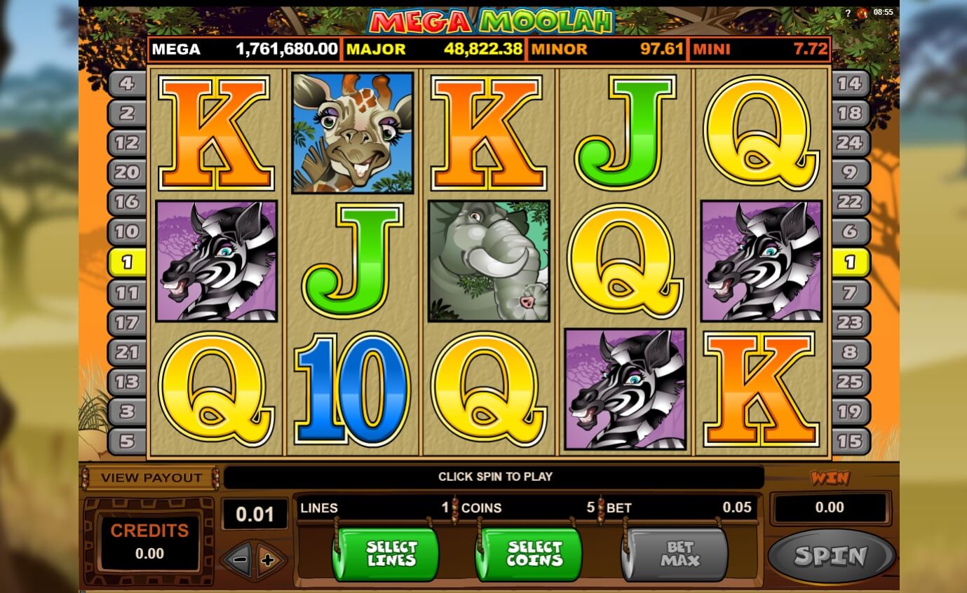 mega moolah slot review